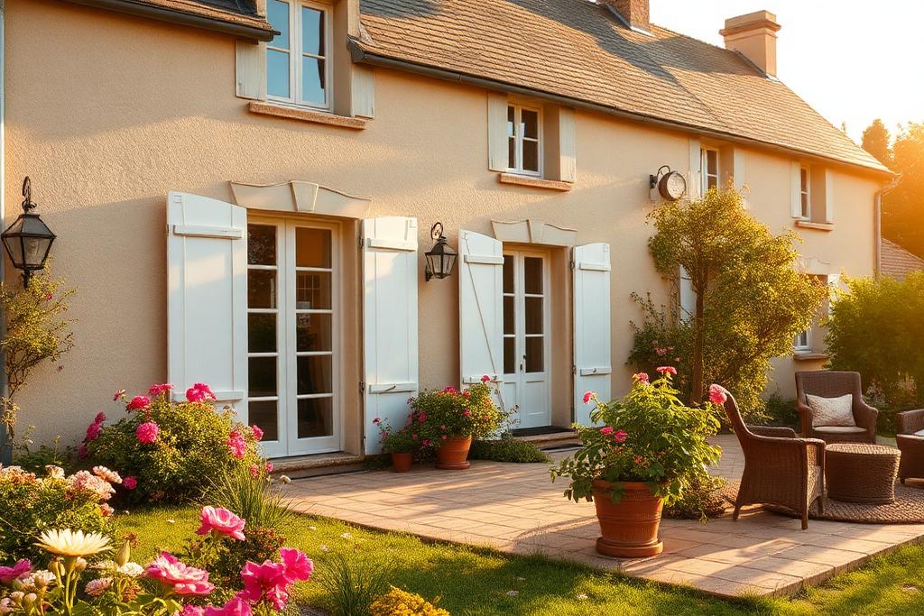 La maison partagée Le Grillon au soleil